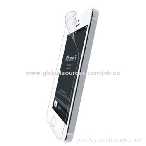 Antimicrobial tempered glass screen protector for iPhone 5S